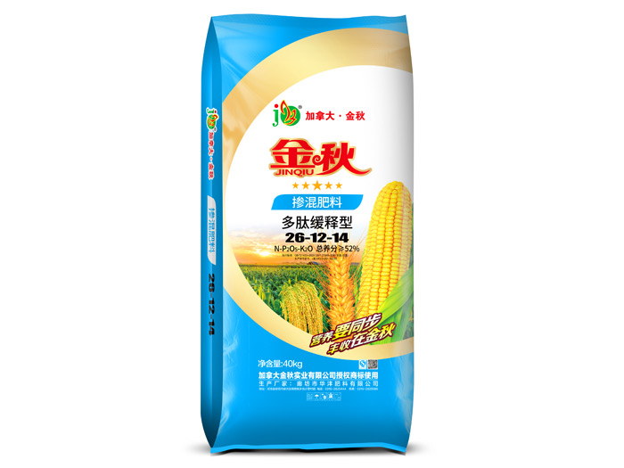 摻混肥料多肽緩釋型26-12-14